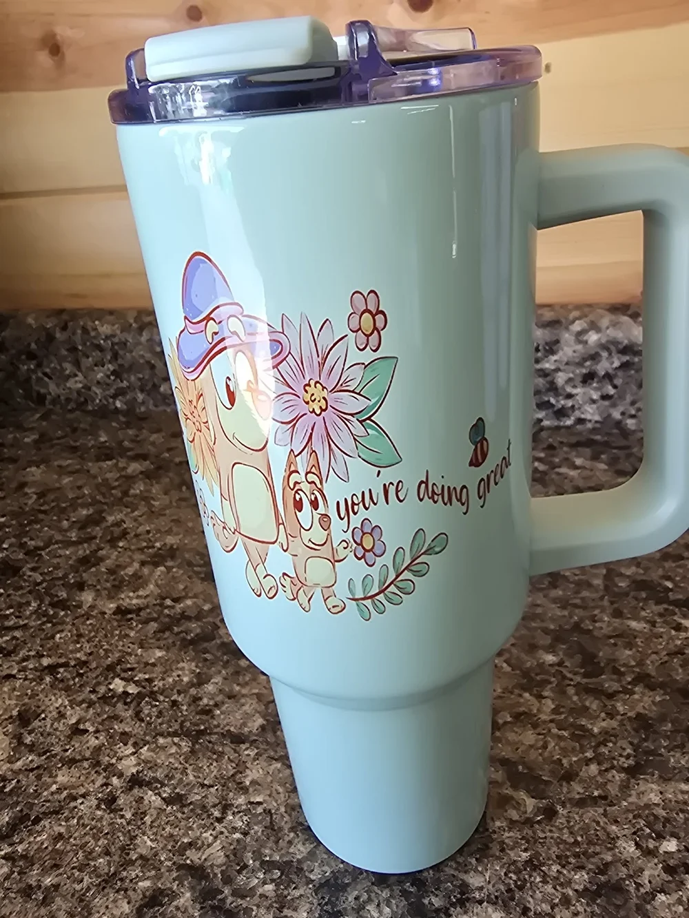 Bingo & Mommy You're doing Great 40 oz Tumbler